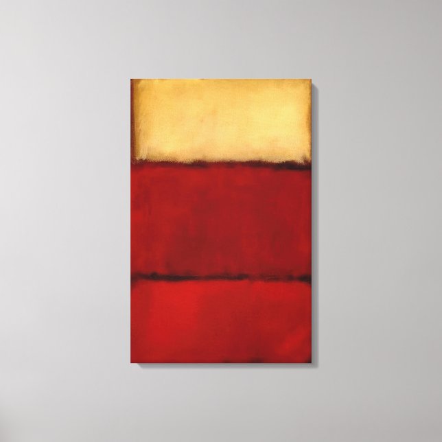 Mark Rothko - Red - 1964 Canvas Print (Front)