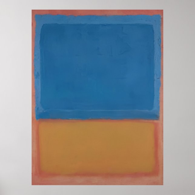 Mark Rothko - Untitled (Red, Blue, Orange) - 1955 Poster (Front)