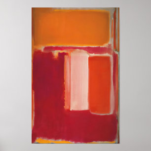 Mark Rothko - Yellow, Cherry, Orange - 1947 Poster