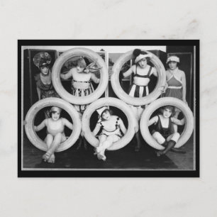 Mark Sennett Bathing Beauties Postcard