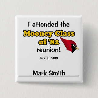Mark Smith 15 Cm Square Badge