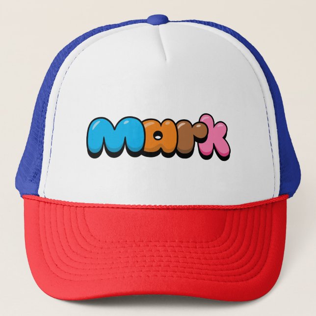 Mark Trucker Hat (Front)