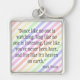 Mark Twain Key Ring