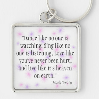 Mark Twain Key Ring