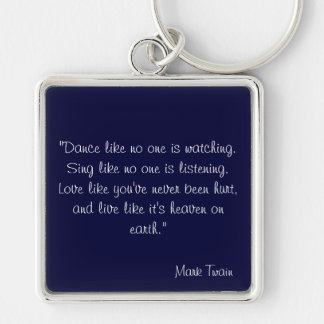 Mark Twain Key Ring