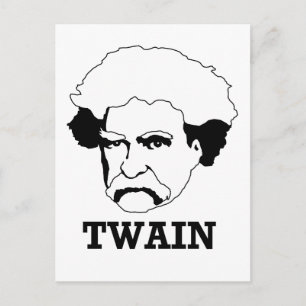 Mark Twain Postcard