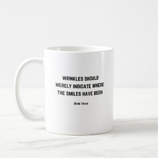 Mark Twain Quote - Smiles - Coffee Mug