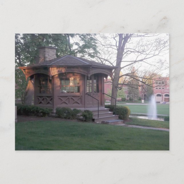 Mark Twain Study in Elmira, New York Postcard (Front)