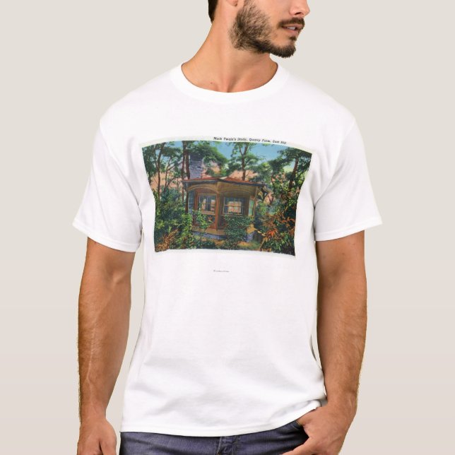 Mark Twain's Study at Quarry Farm, East Hill T-Shirt (Front)
