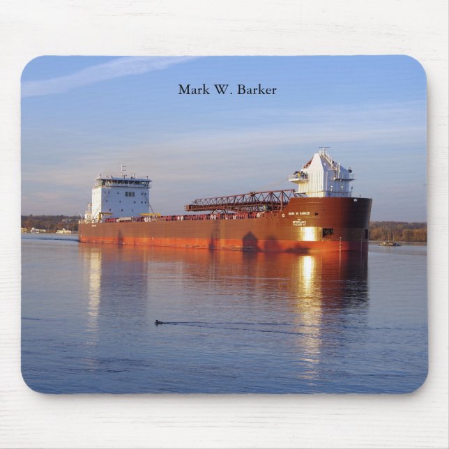 Mark W. Barker mousepad (Front)