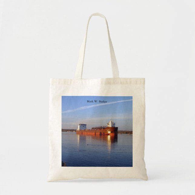Mark W. Barker tote bag (Front)