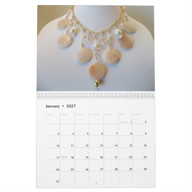 Markalino Jewellery Calendar (Jan 2027)