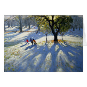 Markeaton Park early snow