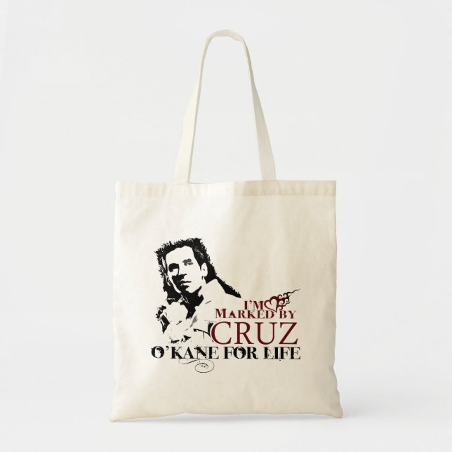 Marked by Cruz Tote Bag (Front)