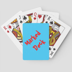 Marked Deck Playing Cards