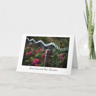 Marken Roadside Garden - Good Luck with Operation Card
