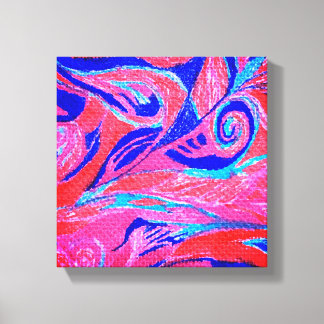 Marker on Canvas Print