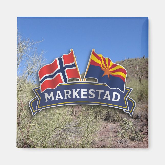 Markestad Heritage Magnet (Front)