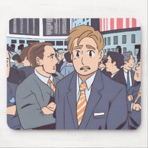 Market Crash Mouse Pad