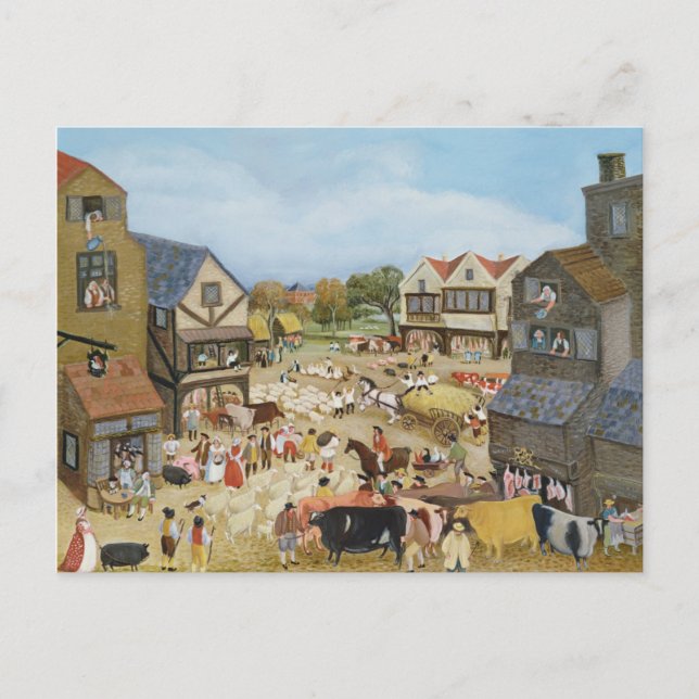 Market Day Postcard (Front)