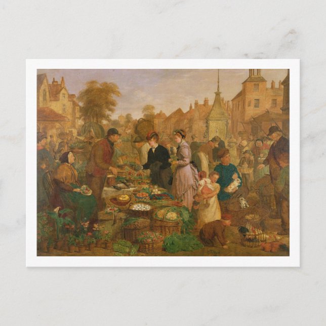 Market Day Postcard (Front)