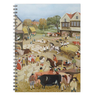 Market Day Spiral Notebook