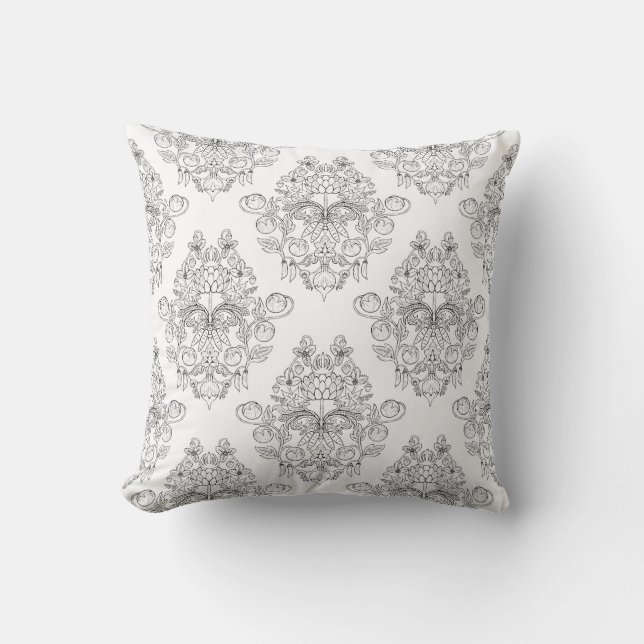 Market Fresh Damask Cushion (Front)