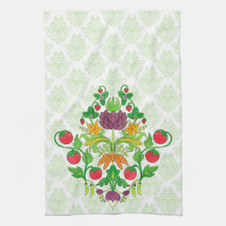 Market Fresh Damask Tea Towel