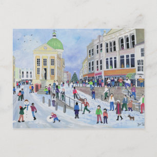 Market Jew Street Penzance Postcard