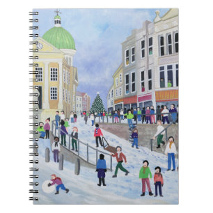 Market Jew Street Penzance Spiral Notebook