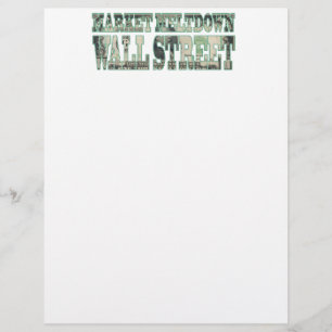 Market Meltdown Wall Street