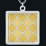 Market Motifs I Silver Plated Necklace<br><div class="desc">Patterns</div>