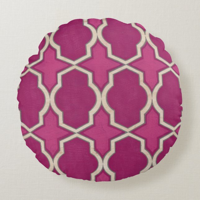 Market Motifs II Round Cushion (Front)