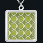 Market Motifs IV Silver Plated Necklace<br><div class="desc">Patterns</div>