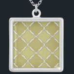 Market Motifs IX Silver Plated Necklace<br><div class="desc">Patterns</div>