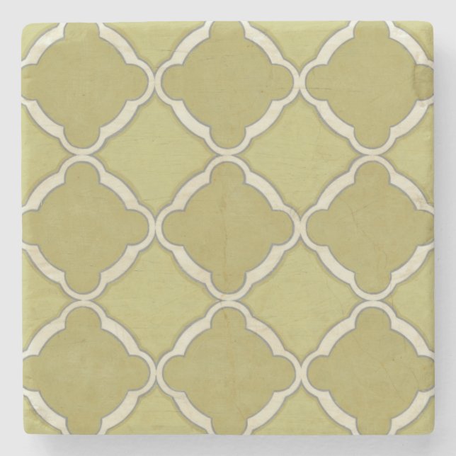 Market Motifs IX Stone Coaster (Front)