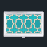 Market Motifs V Business Card Holder<br><div class="desc">Patterns</div>