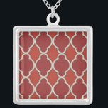 Market Motifs VII Silver Plated Necklace<br><div class="desc">Patterns</div>