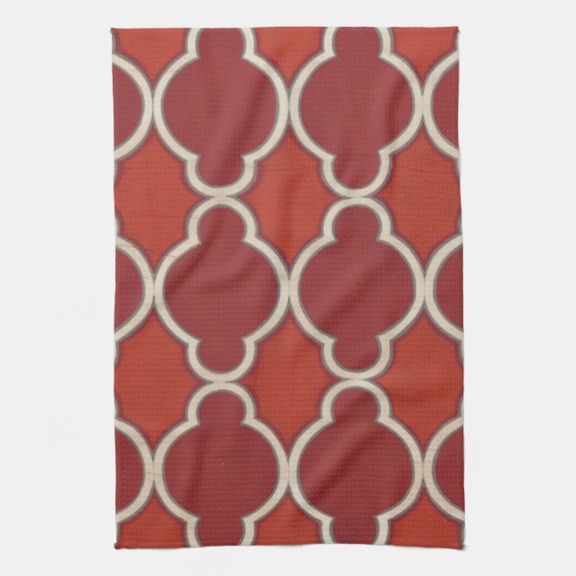 Market Motifs VII Tea Towel (Vertical)