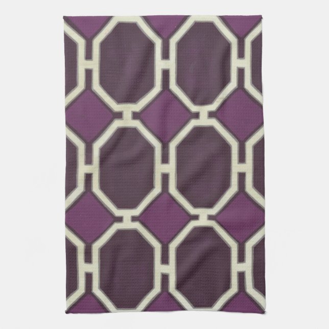 Market Motifs VIII Tea Towel (Vertical)