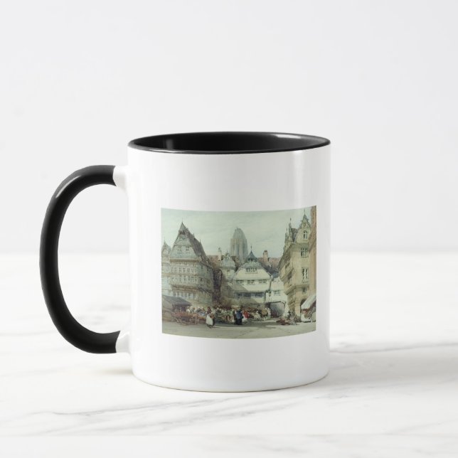 Market Place, Frankfurt Mug (Left)