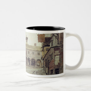 Market Place, Hereford, 1803 Two-Tone Coffee Mug
