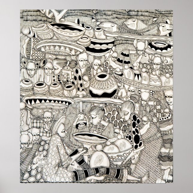 Market place poster (Front)