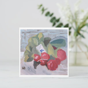 Market Radishes Card
