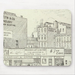 Market, Sacramento and California North Side Mouse Pad