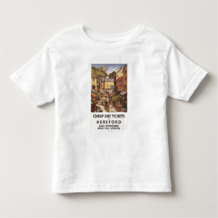Market Scene Railway Poster Toddler T-Shirt