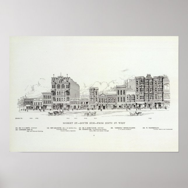 Market South side 6th Poster (Front)