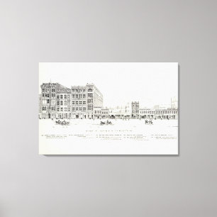 Market South side 7th Canvas Print