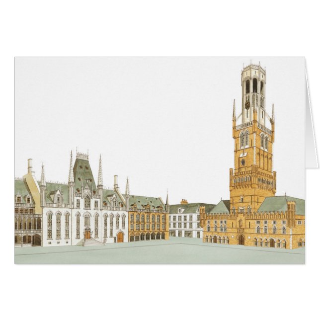 Market Square. Bruges Belgium (Front Horizontal)