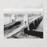Market St. Bridge Wilkes-Barre Pa. Postcard